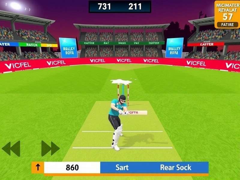 VR Cricket Royal Gameplay